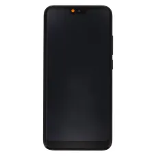 LCD kijelző + érintőegység + előlapi borítás Honor 10 fekete