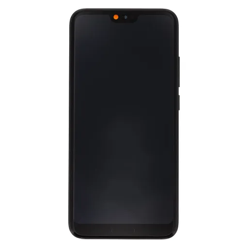 LCD kijelző + érintőegység + előlapi borítás Honor 10 fekete
