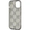 Karl Lagerfeld IML Mono KL Pattern & Cord tok iPhone 15 - fekete - 4. kép