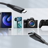 Choetech XCC-1051 USB-C to USB-C kábel, PD 240W 1.8m (fekete) - 1. kép