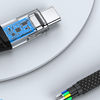 Choetech XCC-1051 USB-C to USB-C kábel, PD 240W 1.8m (fekete) - 2. kép