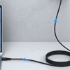 Choetech XCC-1051 USB-C to USB-C kábel, PD 240W 1.8m (fekete) - 3. kép