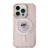 Karl Lagerfeld IML Choupette MagSafe tok iPhone 14 Pro - rózsaszín - 1. kép