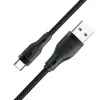 Acefast C8-04 USB-A / USB-C 3A kábel - fekete - 1. kép