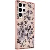 Guess GUHCS23LHCFWSP Samsung Galaxy S23 Ultra tok pink/pink kemény tok Flower Collection - 2. kép