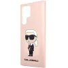 Karl Lagerfeld KLHCS23LSNIKBCP Sam S23 S918 Ultra hardcase pink/pink Silicone Ikonik - 4. kép