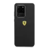 Ferrari Hardcase FESSIHCS69BK S20 Ultra G988 fekete/fekete szilikon tok - 1. kép