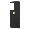 Ferrari Hardcase FESSIHCS69BK S20 Ultra G988 fekete/fekete szilikon tok - 3. kép