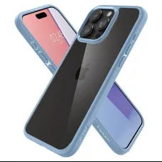 Spigen Ultra Hybrid, sierra blue - iPhone 15 Pro Max tok