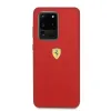 Ferrari Hardcase FESSIHCS69RE S20 Ultra G988 piros/piros szilikon tok - 1. kép