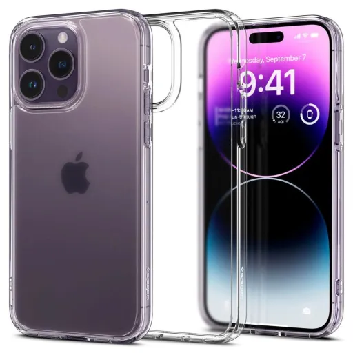 Spigen ULTRA HYBRID IPHONE 14 PRO MAX FROST CLEAR tok