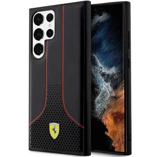 Ferrari FEHCS23LPCSK S23 Ultra S918 fekete/fekete kemény tok Perforated 296 P Ferrari FEHCS23LPCSK S23 Ultra S918 fekete/fekete kemény tok Perforated 296 P