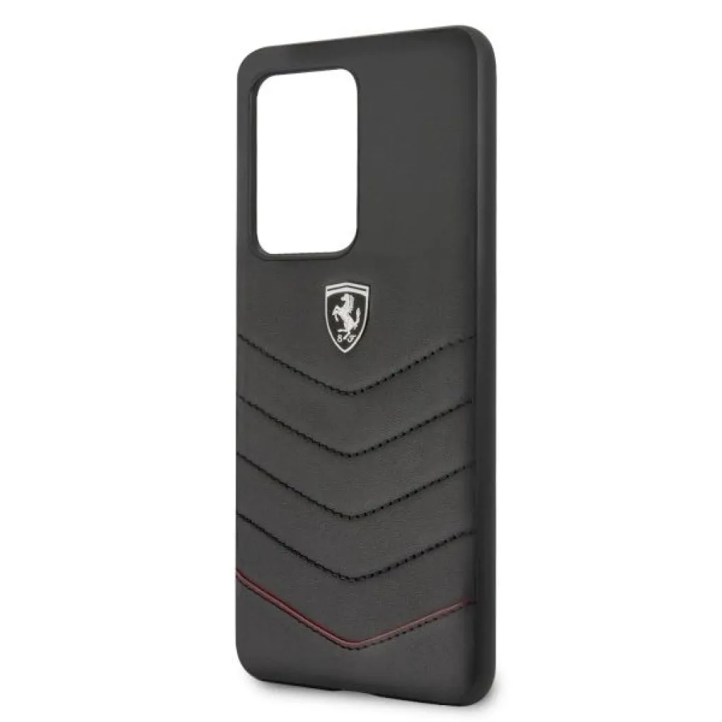 Ferrari Hardcase FEHQUHCS69BK S20 Ultra G988 fekete/fekete Heritage tok - 5