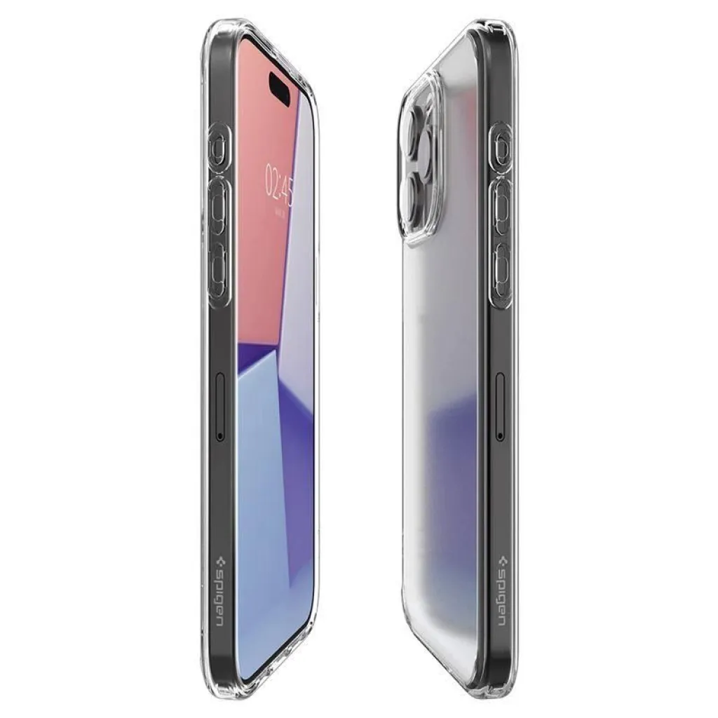  iPhone 15 Pro Átlátszó és Matt Spigen Ultra Hybrid tok - 21