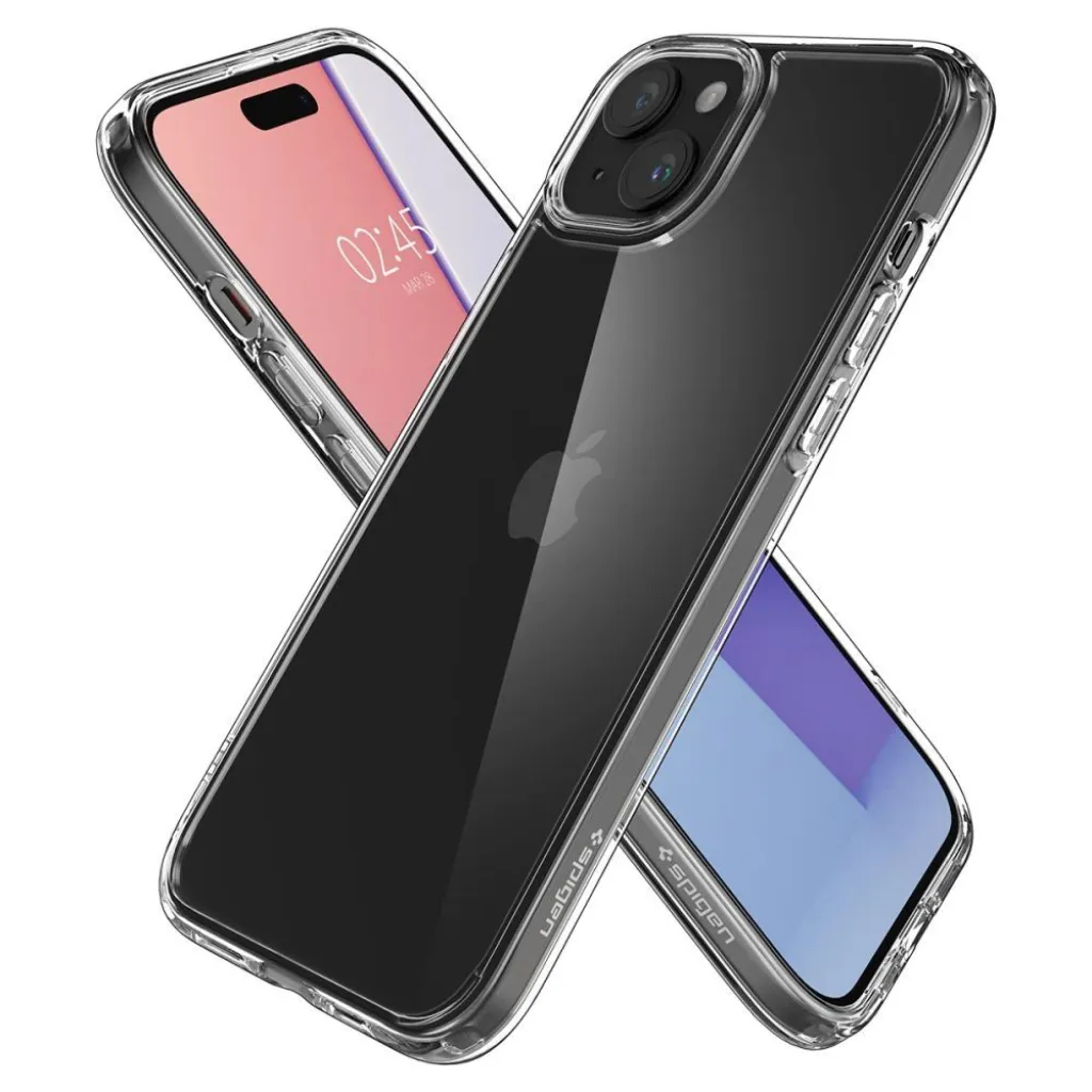  iPhone 15 Kristálytiszta Spigen Ultra Hybrid tok - 7
