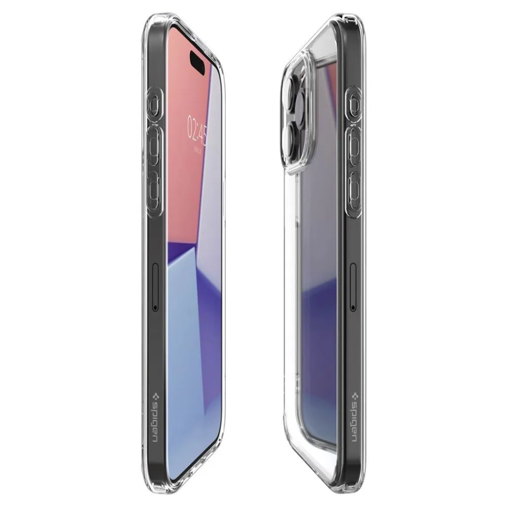  iPhone 15 Pro Max Átlátszó Spigen Ultra Hybrid tok - 9