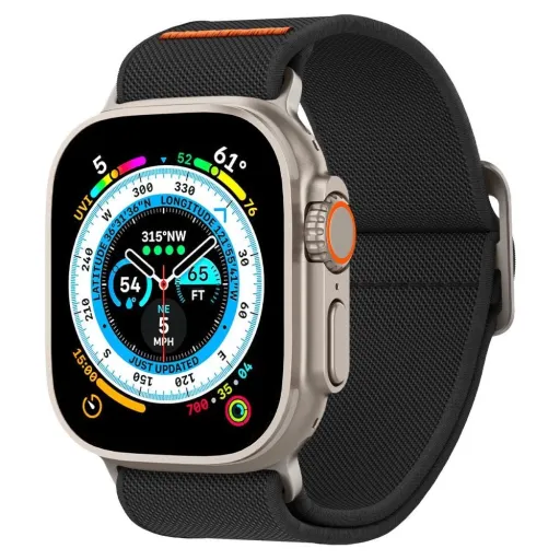 Spigen FIT LITE ULTRA Apple Watch 4 / 5 / 6 / 7 / 8 / 9 / SE / ULTRA (42 / 44 / 45 / 49 MM) FEKETE