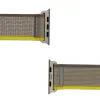 Trail tépőzáras szíj Apple Watch 42/44/45/49mm - sötétszürke - 1. kép