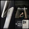 Spigen Ultra Hybrid tok iPhone 15 Pro - természetes titán - 0. kép