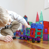 Mágneses csempék 3D vonat Playmags 155 - 20 darabos készlet - 2. kép