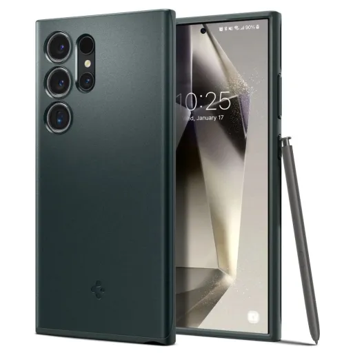 Spigen Thin Fit tok Samsung Galaxy S24 Ultra - sötétzöld