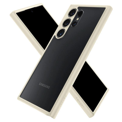 Spigen Ultra Hybrid tok Samsung Galaxy S24 Ultra számára - bézs
