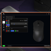 Vezeték nélküli gaming egér Darmoshark M3 (fekete) - 2. kép