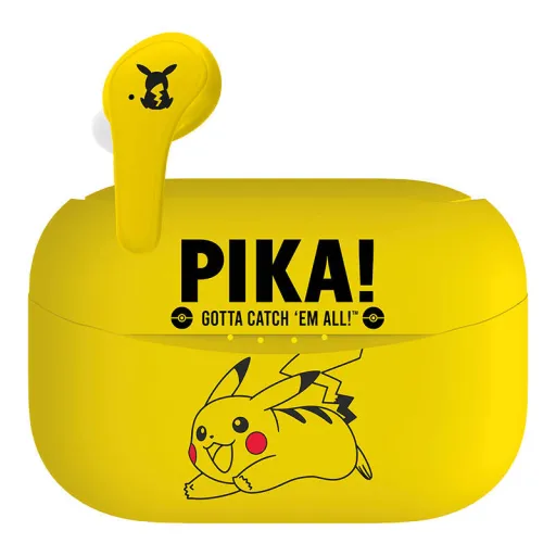 Vezeték nélküli fülhallgató TWS OTL Pokemon Pikachu (sárga)