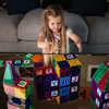 Mágneses csempék 3D vonat Playmags 153 - 50 darabos készlet - 3. kép