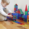 Mágneses csempék 3D vonat Playmags 153 - 50 darabos készlet - 4. kép