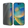 PanzerGlass Ultra-Wide Fit Antibakteriális Privacy Üvegfólia Pozicionálóval iPhone 14 Pro-hoz - 4. kép