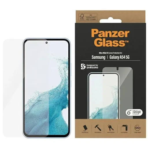 PanzerGlass Ultra-Wide Fit edzett üveg Samsung Galaxy A54 5G üvegfólia