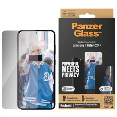 PanzerGlass Ultra-Wide Fit Privacy Edzett Üvegfólia Pozicionálóval Samsung Galaxy S24+ készülékhez