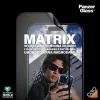 PanzerGlass Matrix Ultra-Wide-Fit hibrid üveg iPhone 15 Pro Maxhoz applikátorral üvegfólia - 1. kép