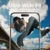 PanzerGlass Matrix Ultra-Wide-Fit hibrid üveg iPhone 15 Plus-hoz helymeghatározóval, üvegfólia - 4. kép