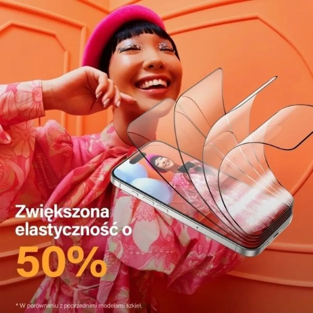 PanzerGlass Ultra-Wide Fit edzett üvegfólia pozicionálóval iPhone 15 Plus-hoz - 8