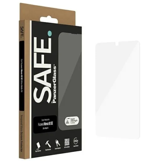 SAFE by PanzerGlass Ultra-Wide Fit edzett üvegfólia Huawei Nova 10 SE-re