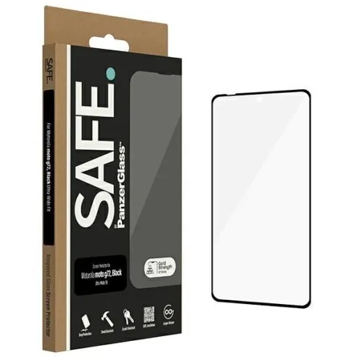 SAFE by PanzerGlass Ultra-Wide Fit üvegfólia a Motorola Moto G72-hez