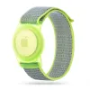 Tech-Protect Nylon Gyerekeknek szánt Apple AirTag Szíj - Lime - 0. kép