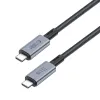 Tech-Protect UltraBoost Max USB-C 4.0 / USB-C 4.0 PD 240W 8K 40Gbps 2m kábel - szürke - 2. kép