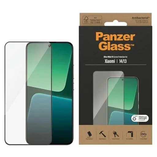 PanzerGlass Ultra-Wide Fit Edzett Üveg Xiaomi 14/13 üvegfólia