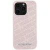  iPhone 15 Pro Karl Lagerfeld steppelt K mintás tok - rózsaszín - 1. kép