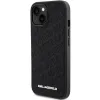 Karl Lagerfeld Quilted K Pattern tok iPhone 15 Plus / 14 Plus - fekete - 0. kép