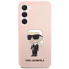 Karl Lagerfeld KLHCS23SSNIKBCP S23 S911 hardcase pink/pink Silicone Ikonik tok - 1. kép