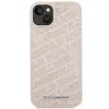 Karl Lagerfeld Quilted K Pattern tok iPhone 15-höz - rózsaszín - 1. kép