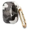 Guess GUA2UCAMG AirPods tok fekete/fekete Camo Kollekció - 0. kép