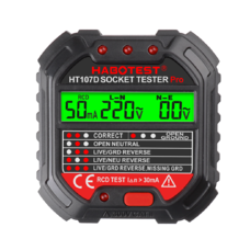 Habotest HT107D aljzatvizsgáló digitális kijelzővel