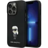 Karl Lagerfeld KLHCP14LSMHKNPK tok iPhone 14 Pro - fekete Szilikon Ikonik Metal Pin thumbnail