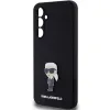 Karl Lagerfeld Silicone Ikonik Metal Pin tok Samsung Galaxy S23 FE - fekete - 4. kép