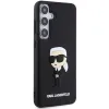 Karl Lagerfeld 3D Rubber Ikonik tok Samsung Galaxy S24+ - fekete - 2. kép